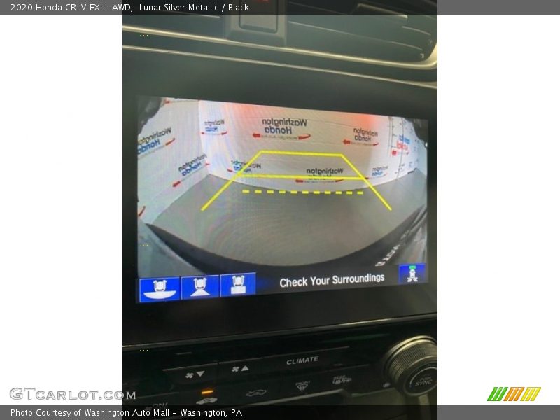 Lunar Silver Metallic / Black 2020 Honda CR-V EX-L AWD