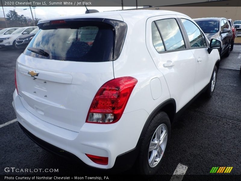 Summit White / Jet Black 2020 Chevrolet Trax LS