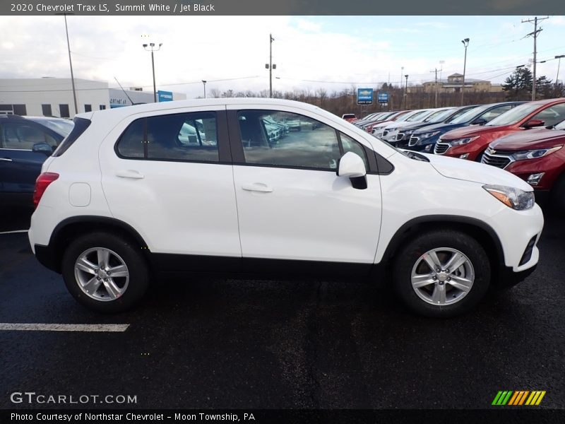Summit White / Jet Black 2020 Chevrolet Trax LS
