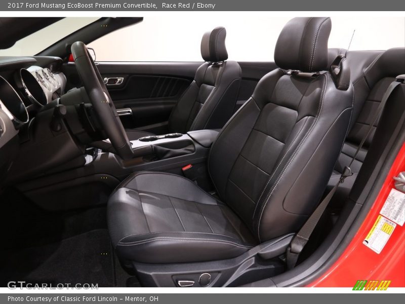 Race Red / Ebony 2017 Ford Mustang EcoBoost Premium Convertible
