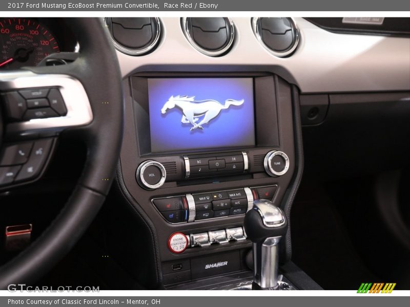 Race Red / Ebony 2017 Ford Mustang EcoBoost Premium Convertible