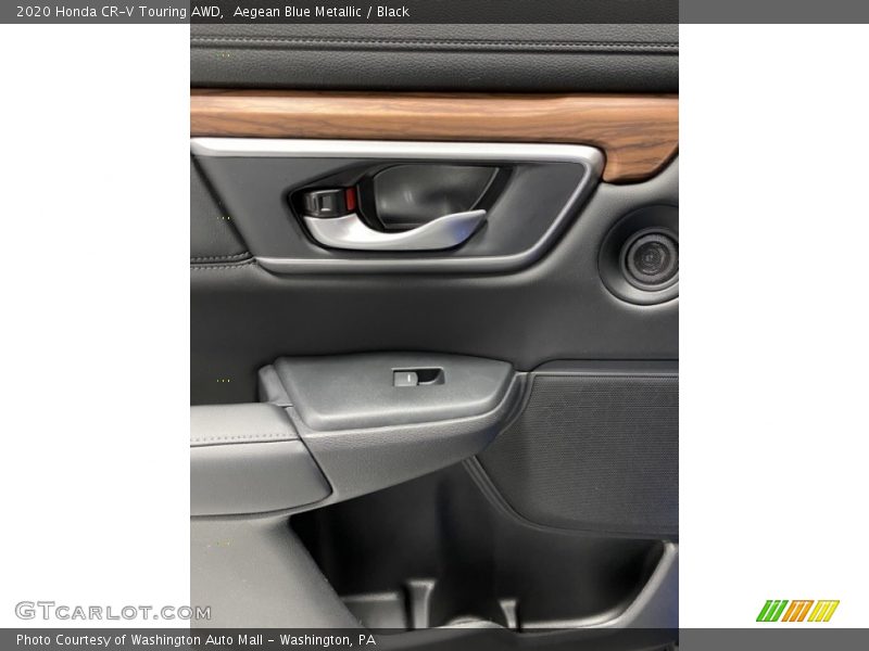 Aegean Blue Metallic / Black 2020 Honda CR-V Touring AWD