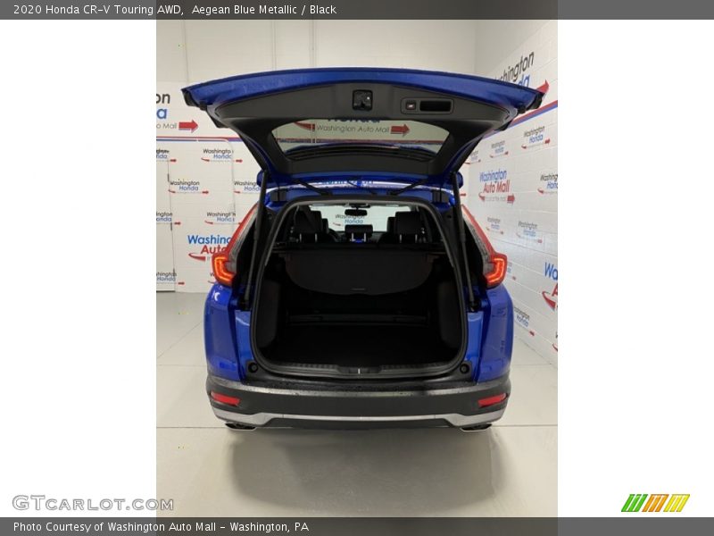 Aegean Blue Metallic / Black 2020 Honda CR-V Touring AWD