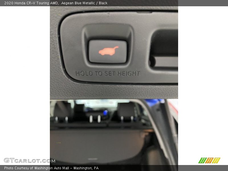 Aegean Blue Metallic / Black 2020 Honda CR-V Touring AWD