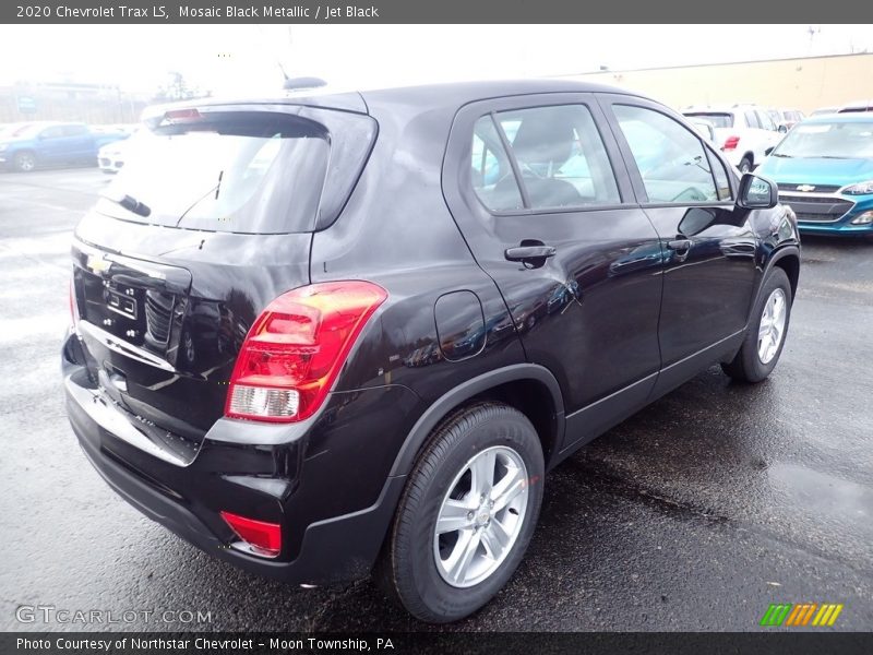 Mosaic Black Metallic / Jet Black 2020 Chevrolet Trax LS