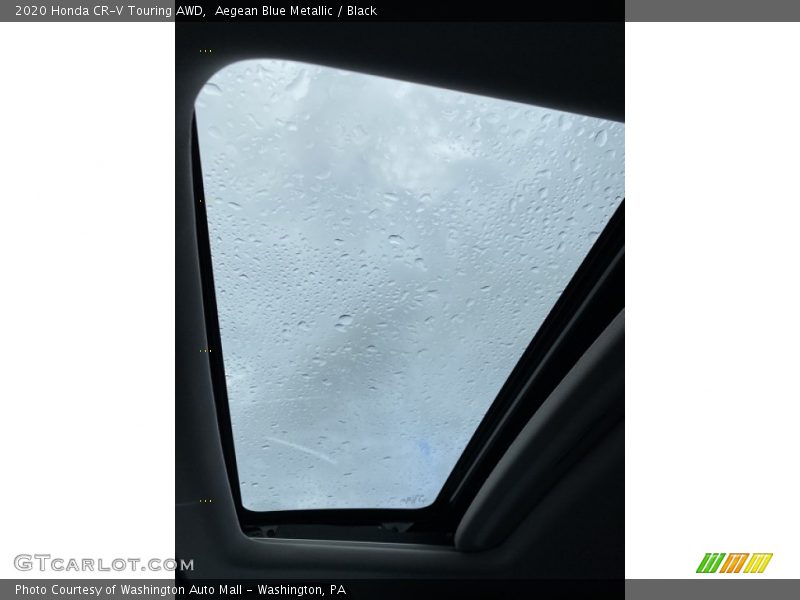 Aegean Blue Metallic / Black 2020 Honda CR-V Touring AWD