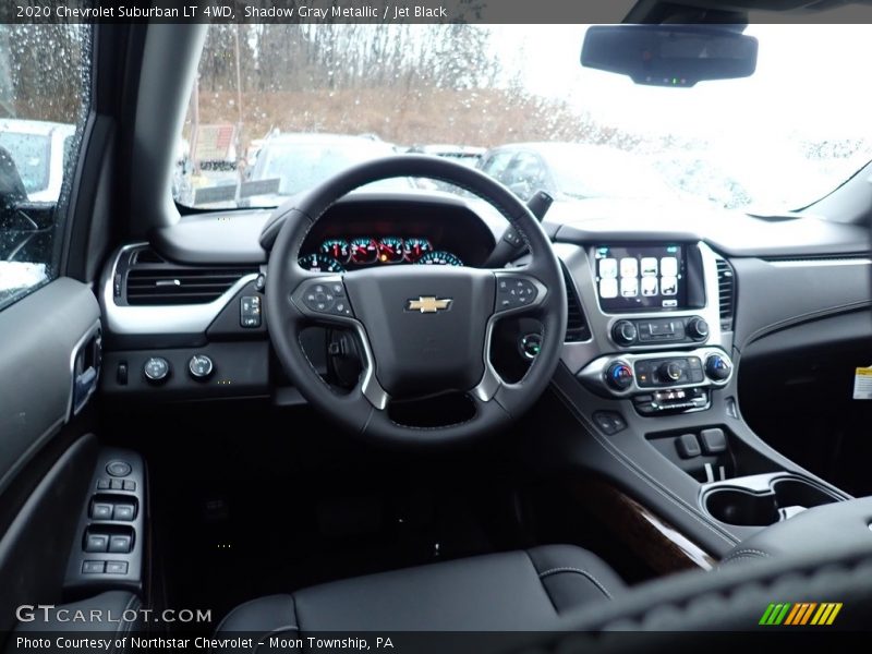 Shadow Gray Metallic / Jet Black 2020 Chevrolet Suburban LT 4WD