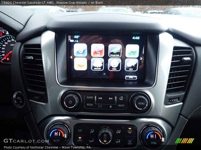 Controls of 2020 Suburban LT 4WD