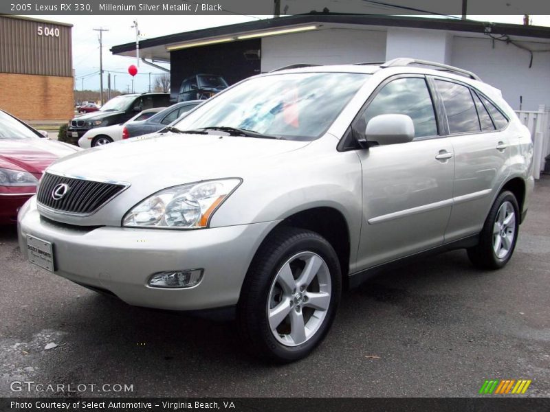Millenium Silver Metallic / Black 2005 Lexus RX 330