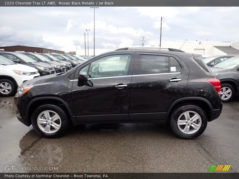 Mosaic Black Metallic / Jet Black 2020 Chevrolet Trax LT AWD