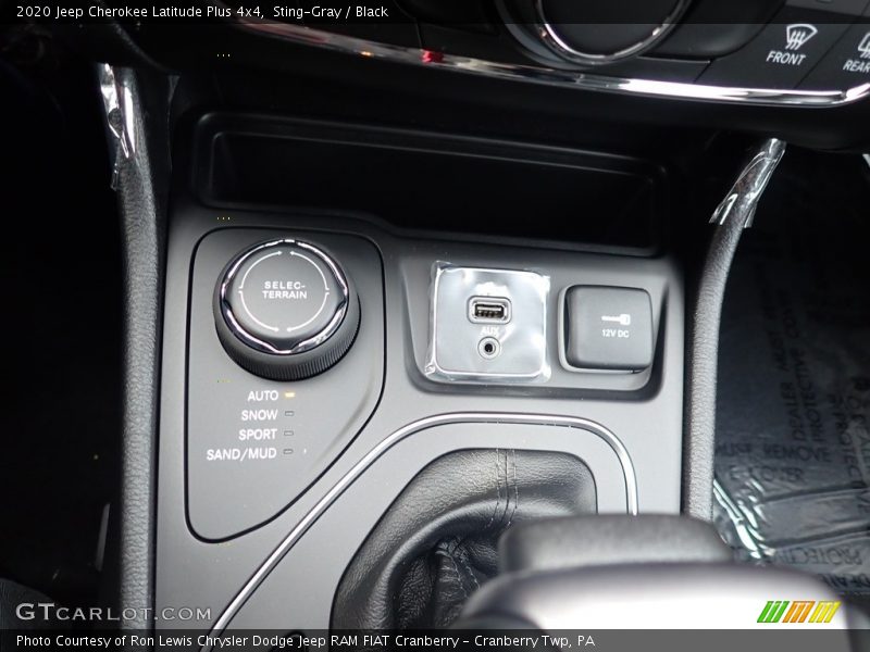 Controls of 2020 Cherokee Latitude Plus 4x4