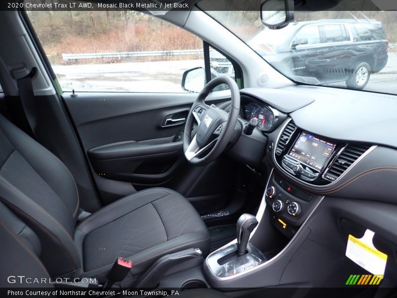 Mosaic Black Metallic / Jet Black 2020 Chevrolet Trax LT AWD