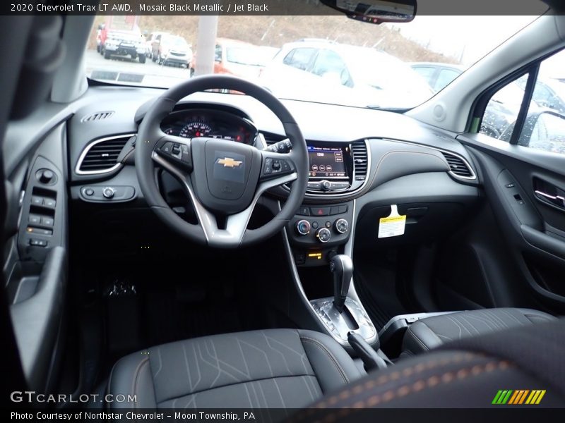 Mosaic Black Metallic / Jet Black 2020 Chevrolet Trax LT AWD