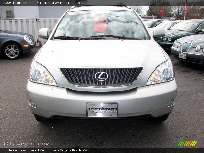Millenium Silver Metallic / Black 2005 Lexus RX 330