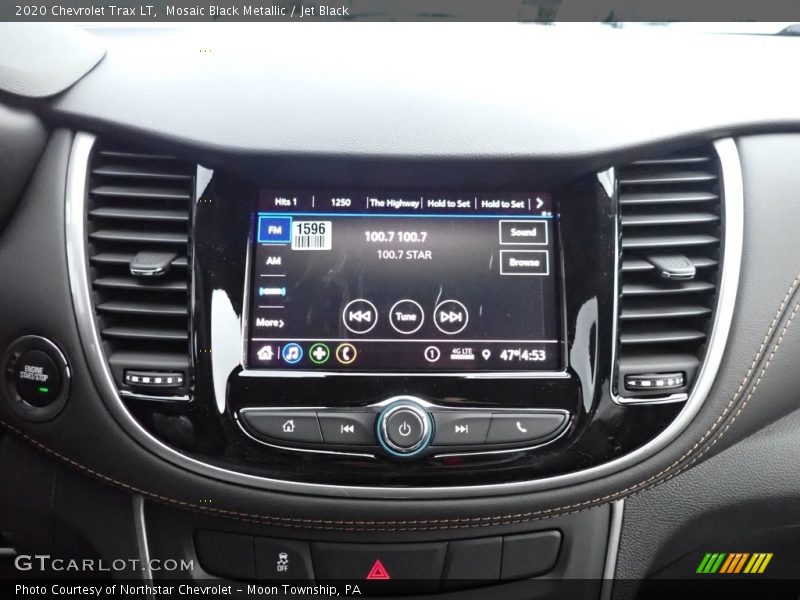Mosaic Black Metallic / Jet Black 2020 Chevrolet Trax LT