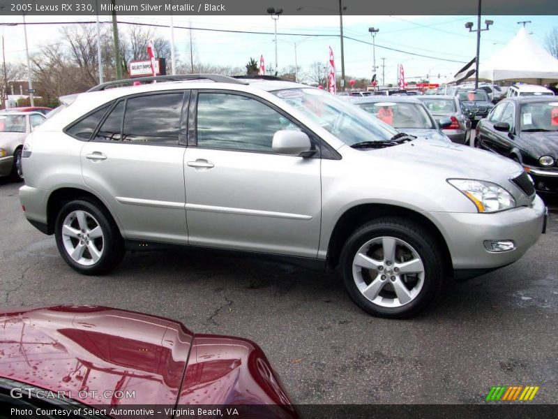 Millenium Silver Metallic / Black 2005 Lexus RX 330