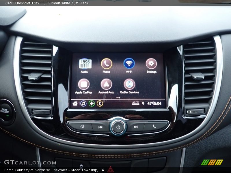 Summit White / Jet Black 2020 Chevrolet Trax LT