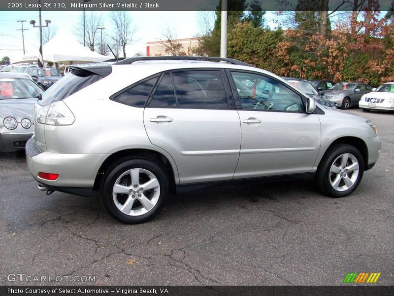 Millenium Silver Metallic / Black 2005 Lexus RX 330