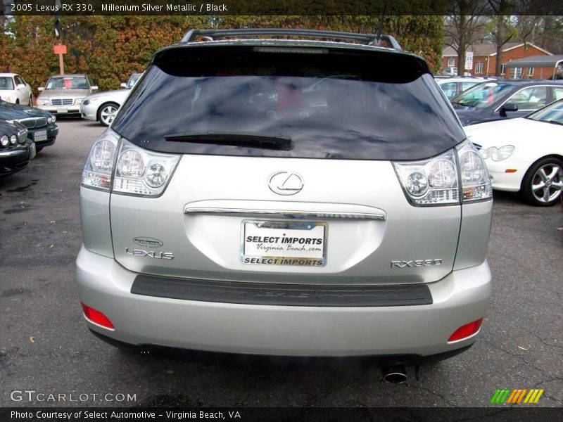 Millenium Silver Metallic / Black 2005 Lexus RX 330
