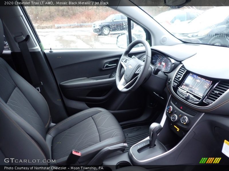 Mosaic Black Metallic / Jet Black 2020 Chevrolet Trax LT AWD