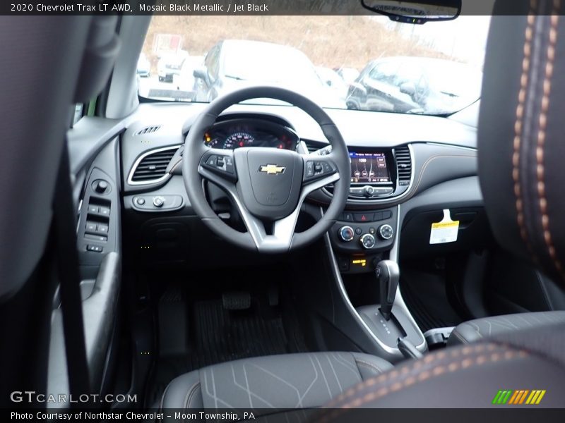 Mosaic Black Metallic / Jet Black 2020 Chevrolet Trax LT AWD