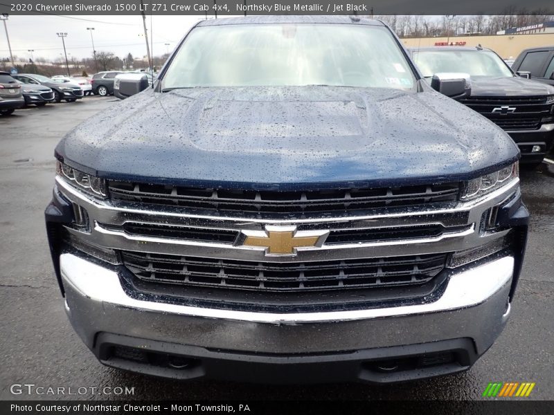 Northsky Blue Metallic / Jet Black 2020 Chevrolet Silverado 1500 LT Z71 Crew Cab 4x4
