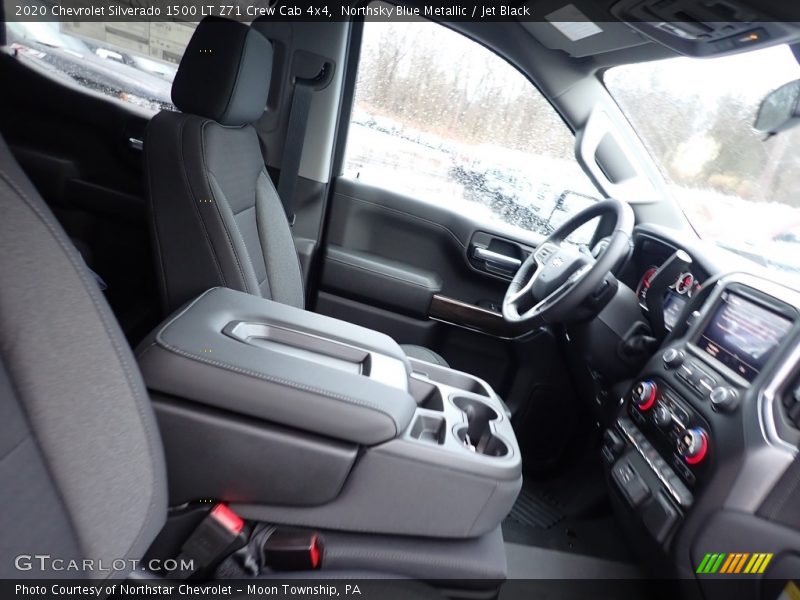 Northsky Blue Metallic / Jet Black 2020 Chevrolet Silverado 1500 LT Z71 Crew Cab 4x4