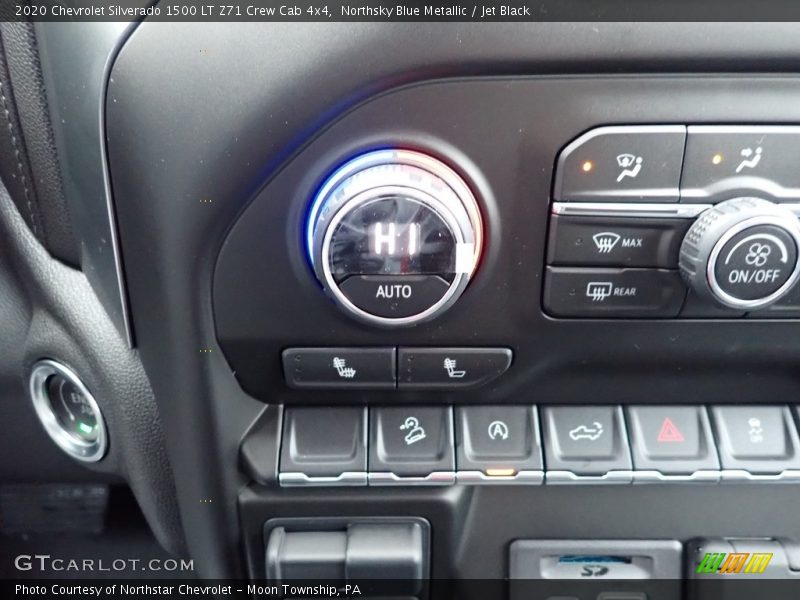 Controls of 2020 Silverado 1500 LT Z71 Crew Cab 4x4