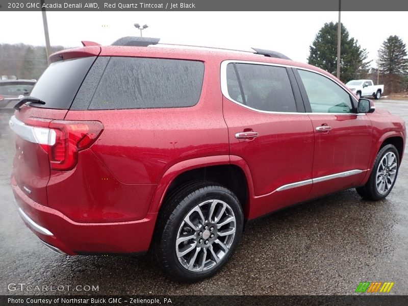 Red Quartz Tintcoat / Jet Black 2020 GMC Acadia Denali AWD