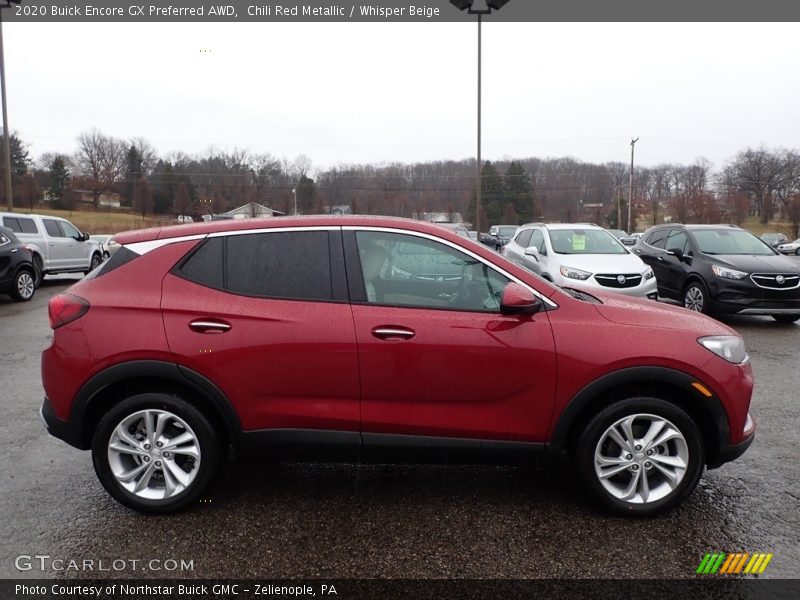  2020 Encore GX Preferred AWD Chili Red Metallic