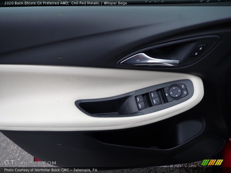 Chili Red Metallic / Whisper Beige 2020 Buick Encore GX Preferred AWD