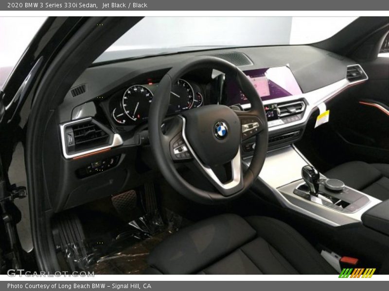 Jet Black / Black 2020 BMW 3 Series 330i Sedan