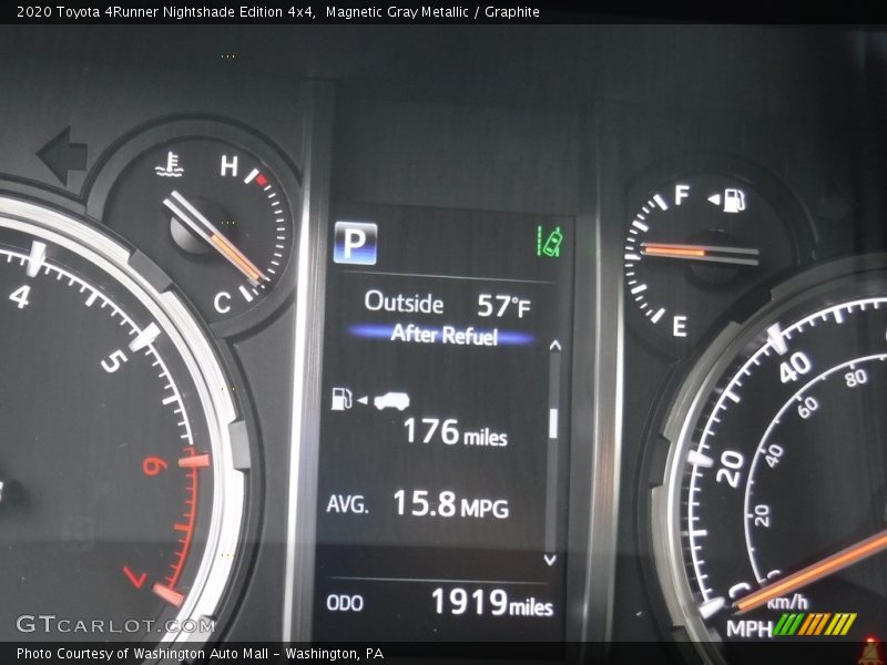 Magnetic Gray Metallic / Graphite 2020 Toyota 4Runner Nightshade Edition 4x4