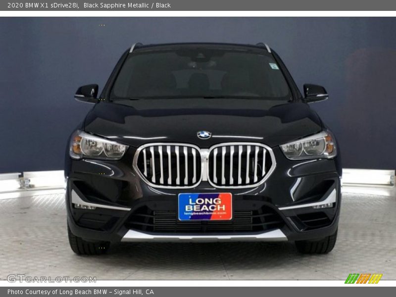 Black Sapphire Metallic / Black 2020 BMW X1 sDrive28i