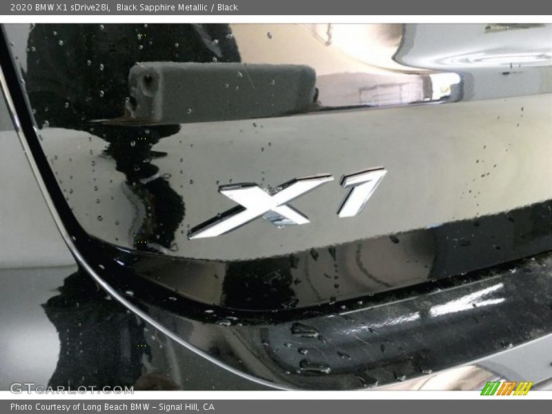 Black Sapphire Metallic / Black 2020 BMW X1 sDrive28i