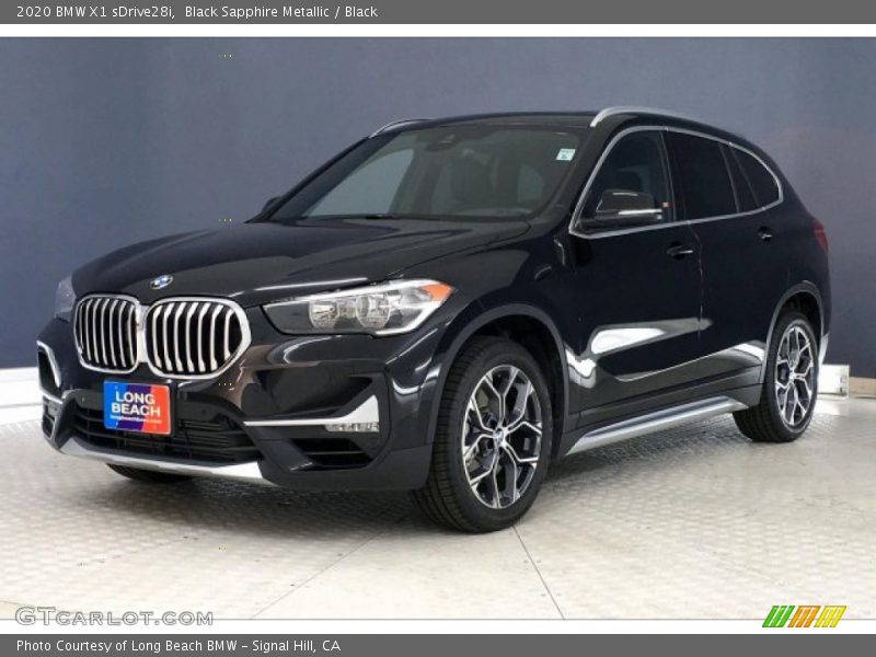 Black Sapphire Metallic / Black 2020 BMW X1 sDrive28i