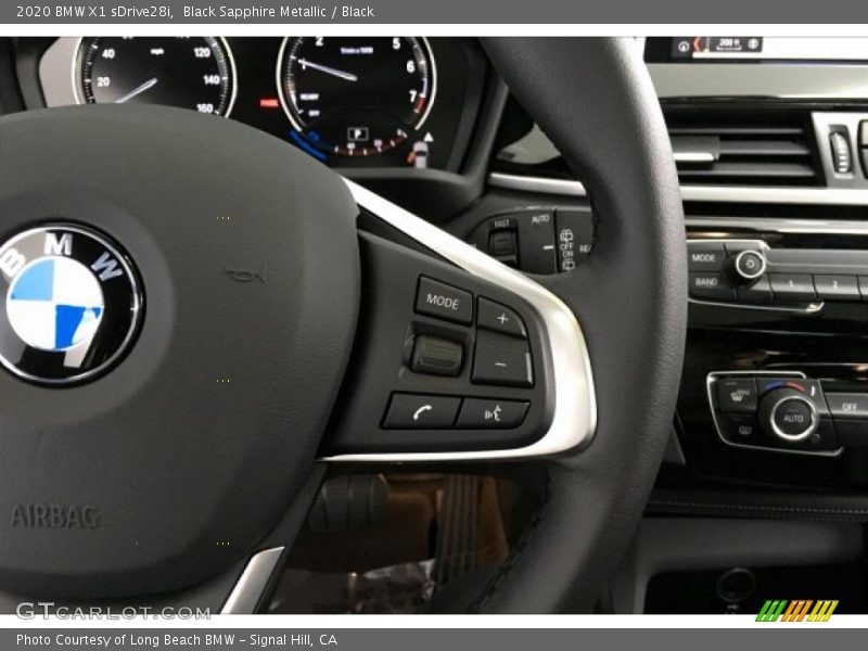 Black Sapphire Metallic / Black 2020 BMW X1 sDrive28i