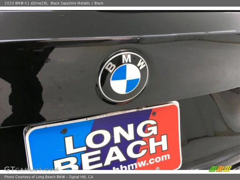 Black Sapphire Metallic / Black 2020 BMW X1 sDrive28i