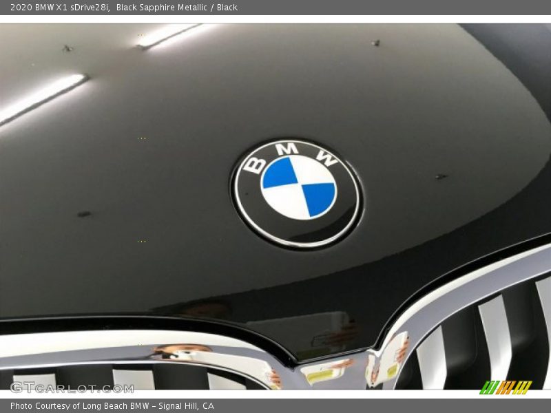 Black Sapphire Metallic / Black 2020 BMW X1 sDrive28i