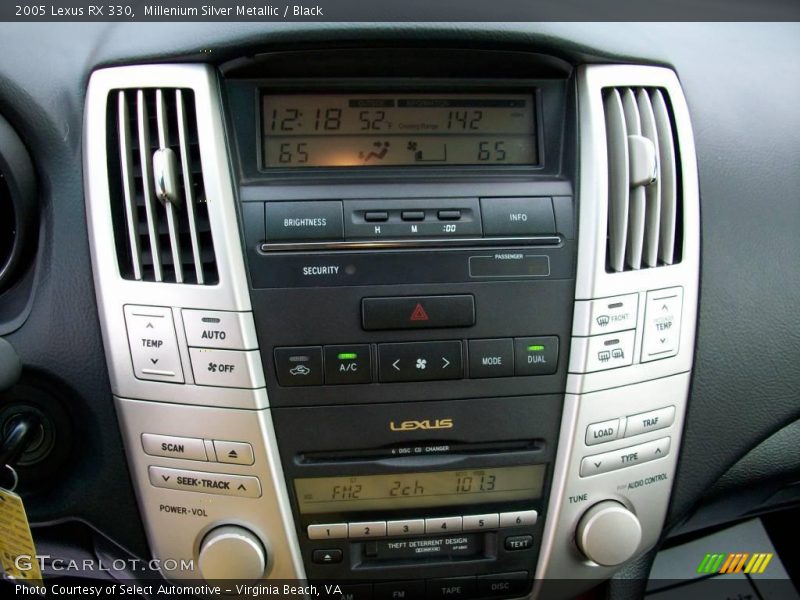 Millenium Silver Metallic / Black 2005 Lexus RX 330