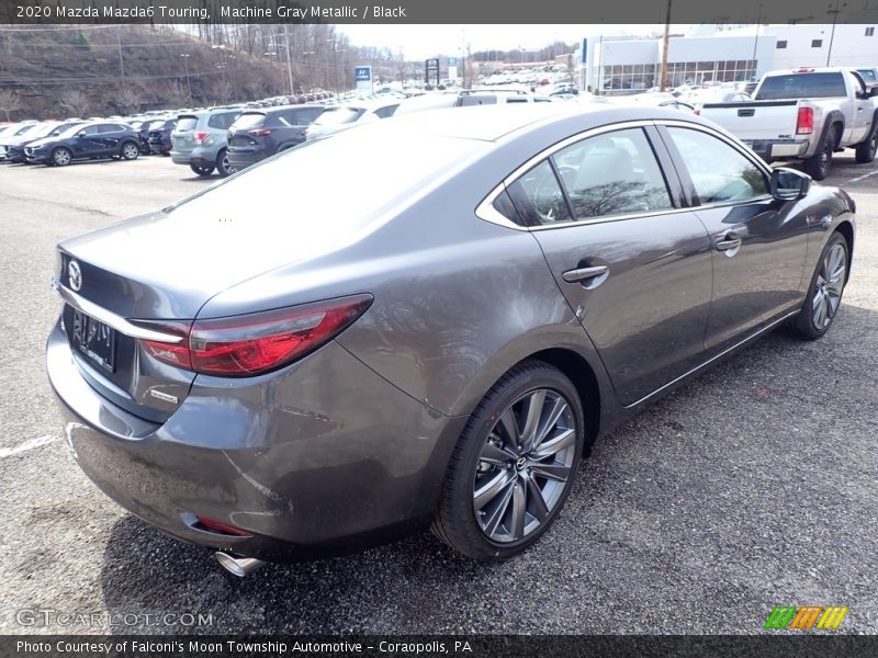 Machine Gray Metallic / Black 2020 Mazda Mazda6 Touring