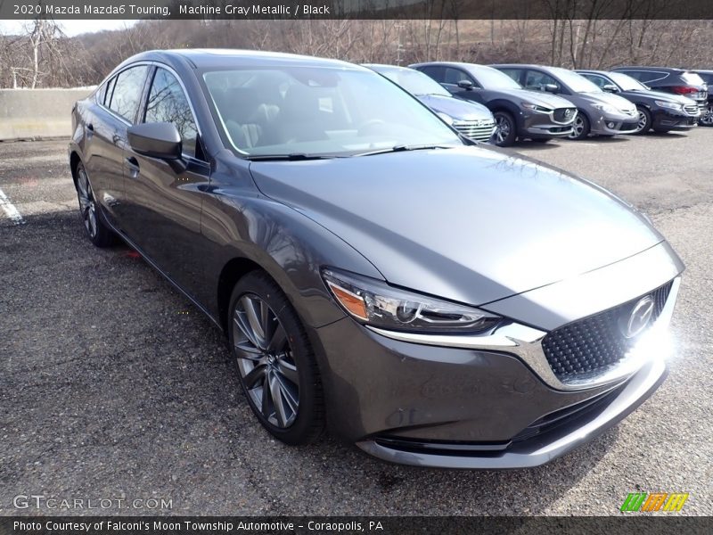Machine Gray Metallic / Black 2020 Mazda Mazda6 Touring