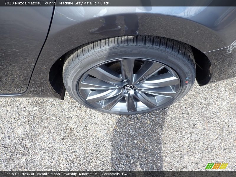 Machine Gray Metallic / Black 2020 Mazda Mazda6 Touring