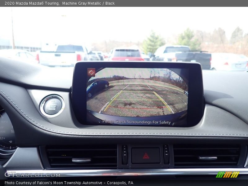 Machine Gray Metallic / Black 2020 Mazda Mazda6 Touring