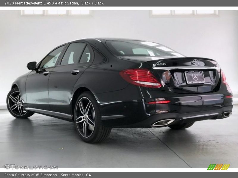 Black / Black 2020 Mercedes-Benz E 450 4Matic Sedan