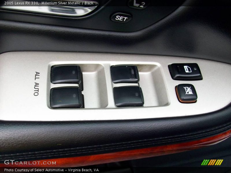 Millenium Silver Metallic / Black 2005 Lexus RX 330