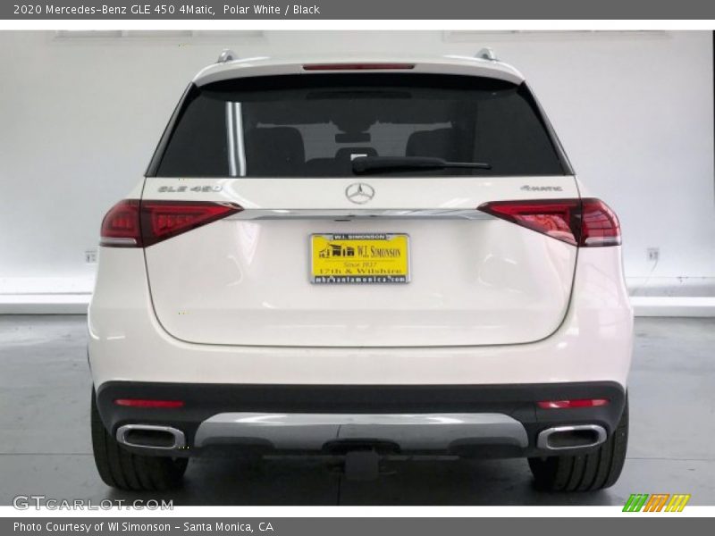 Polar White / Black 2020 Mercedes-Benz GLE 450 4Matic