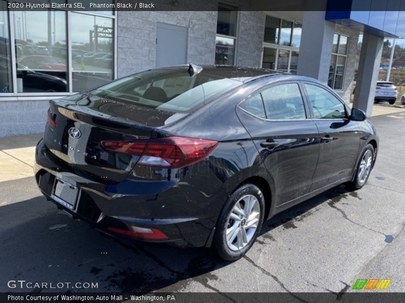 Phantom Black / Black 2020 Hyundai Elantra SEL