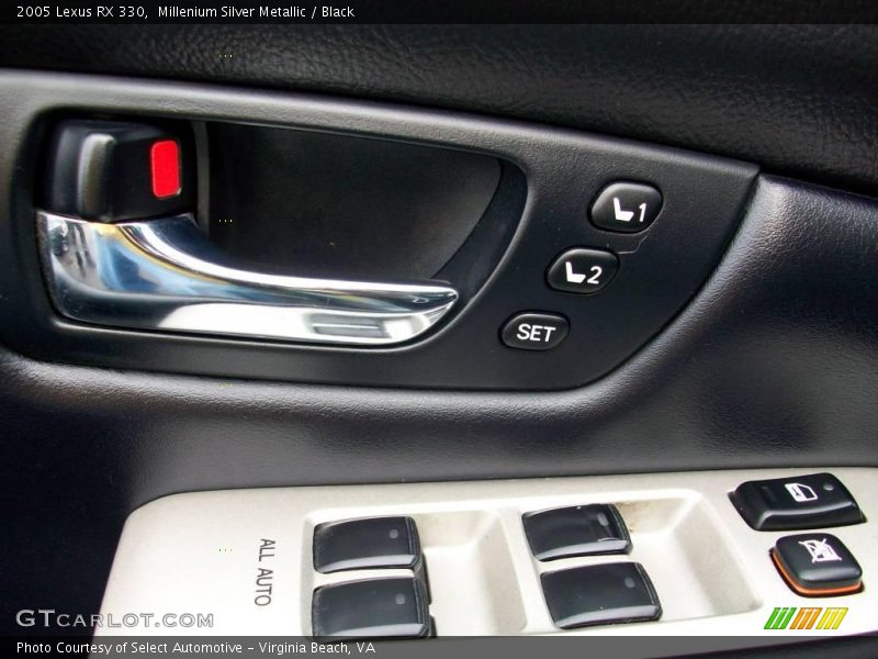 Millenium Silver Metallic / Black 2005 Lexus RX 330