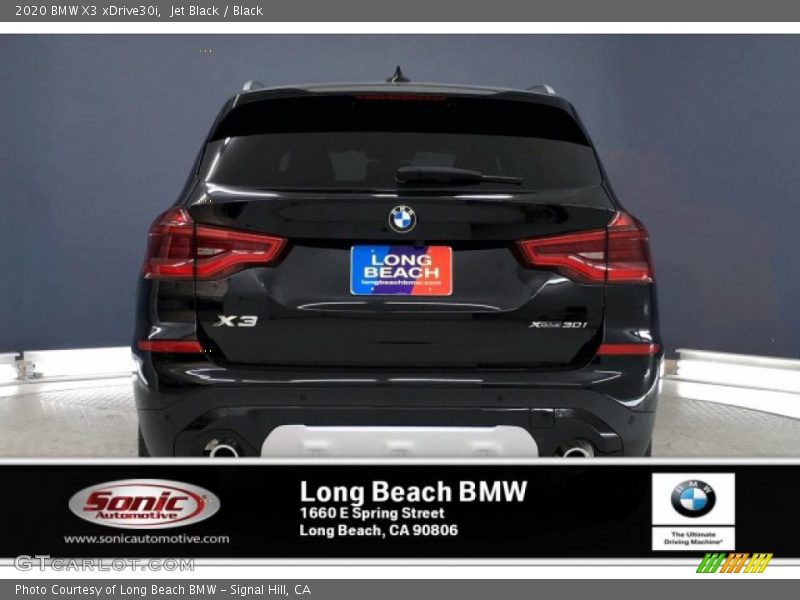 Jet Black / Black 2020 BMW X3 xDrive30i